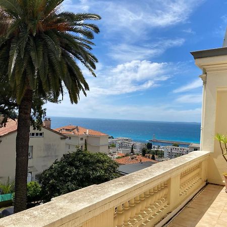 Palmeraie - Magnifique Appartement D'Epoque Avec Vue Mer 4 Personnes Avec Terrasse Le Port Ницца Экстерьер фото